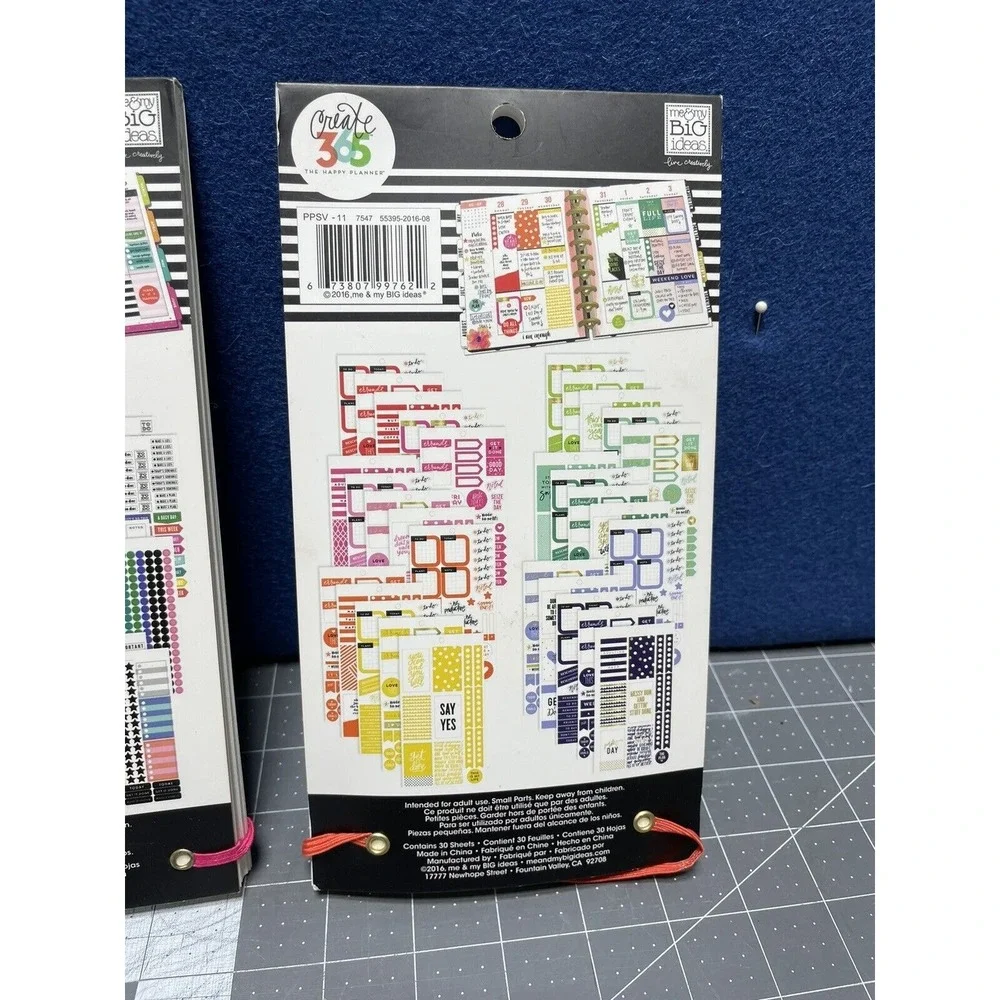 Create 365 Happy Sticker Sheets Book Stickers Rainbow‎ 1486 And 1140 Pcs